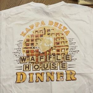 Comfort Colors Kappa delta UGA Classic White Tee